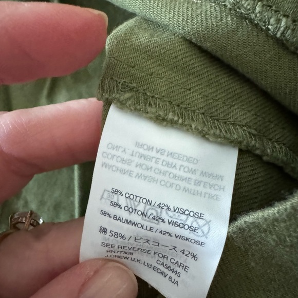 ๐5 items for $15!๐ Madewell olive green station button up skirt - Picture 5 of 5